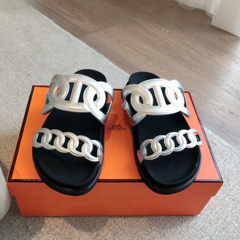 Hermes Slippers